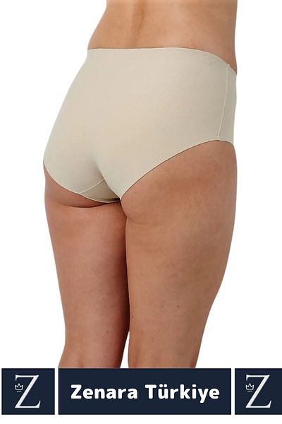 Zenara No Trace No Show Non-Slip Body Shaping Firming Tightening Recovery Laser Cut Bato Panties Corset