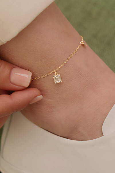 YAVUZ KUYUMCULUK 14 Ayar Altın Baget Halhal