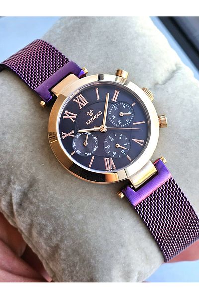 Raymond Rym-4468 100% Original- Women's Watch - Waterproof - 2 Years Warranty