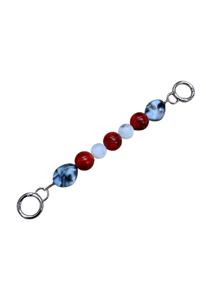 EleganTShoP Λαβή τσάντας με ακρυλικές χάντρες 25 εκ. KSA25