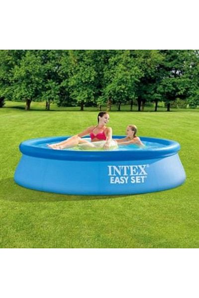 Intex Piscina Easy Set cu Filtru 2.44 x 0.61 m - Intex