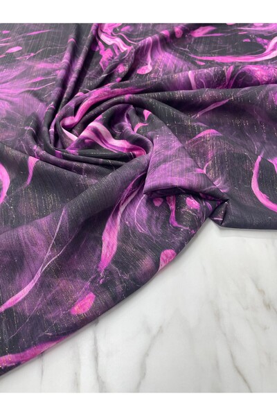 ipekkumaş فستان شيفون لامع منقوش مع تنورة وقميص شال يباع حسب قطع منتجاتنا 1 ق...