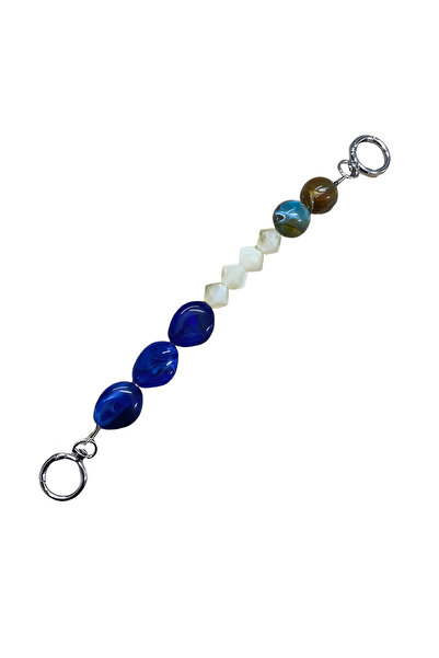 EleganTShoP Λαβή τσάντας με ακρυλικές χάντρες 25 εκ. KSA25