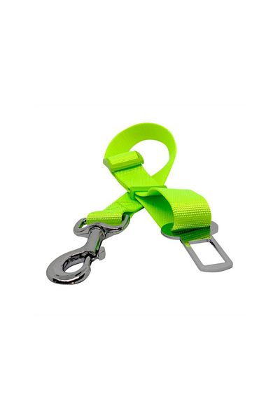 Ropet Car seat belt leash for dogs, cats, 40-70cm/2.5cm, Green