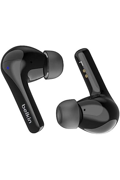 Belkin SoundForm™ Motion True Wireless Earbuds, Noise Cancelling Ear Buds with Wireless Charging C