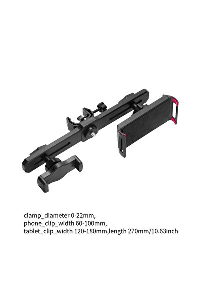 Choice حامل هاتف محمول عالمي من 0 إلى 22 مم مع مشبك شريطي مزدوج قابل للتعديل ...