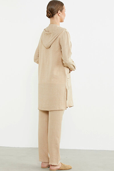 KARAKAŞ Sementa 76473 large size linen look triple set