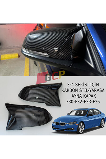 GCP German Car Parts F30 Karbon Ayna Kapağı - F30 Yarasa karbon Ayna