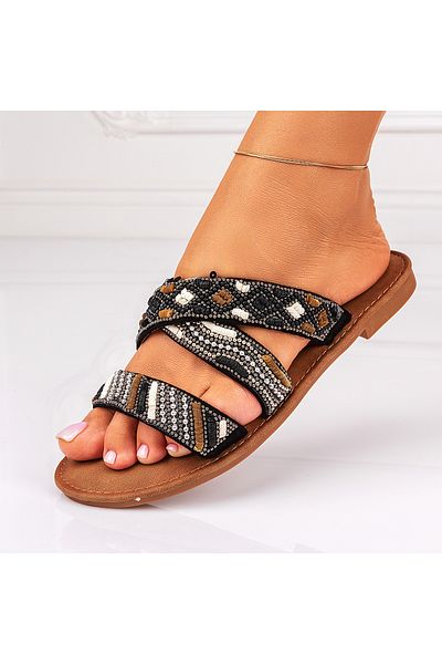Lush Fashion Women's Slippers Made of Eco-friendly Leather