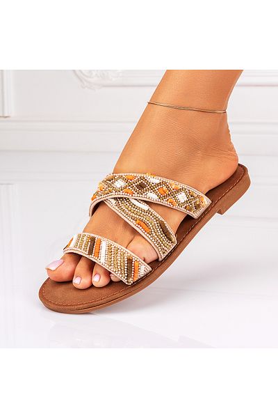 Lush Fashion Women's Slippers Made of Eco-friendly Leather