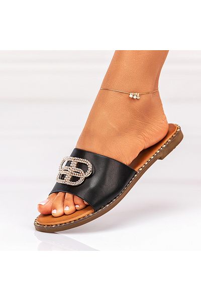 Lush Fashion Women's Slippers Made of Eco-friendly Leather