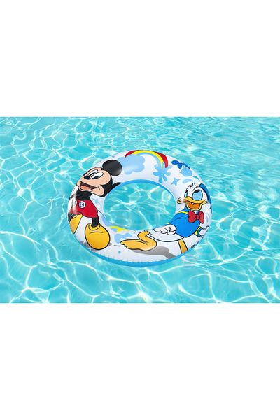 BESTWAY BESTWAY JUCATURĂ GONFLABILĂ ROTUNDĂ MICKEY MOUSE 56 CM