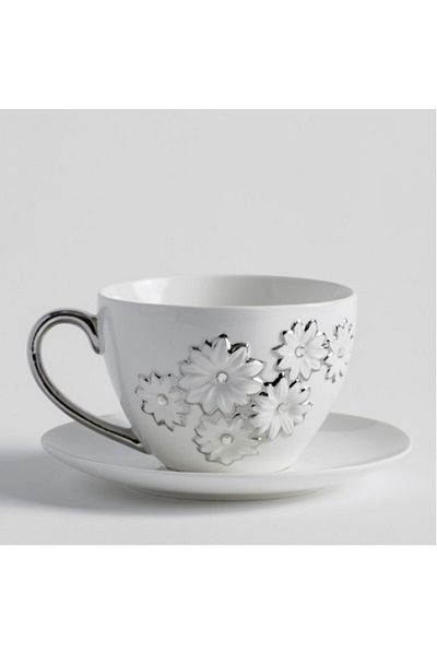 HomeVibes Ceasca cu farfurie BLOMMA 320 ml