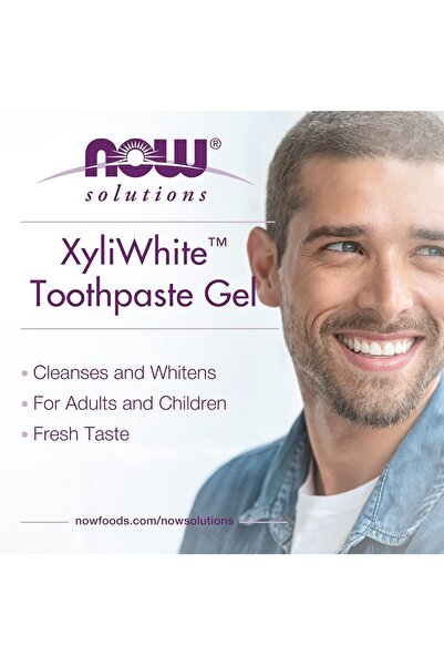 Now Solutions Xyliwhite Toothpaste Gel, Coconut-Mint, 6.4 oz