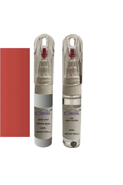 YLKRS AUTOMOTIVE Kit retus vopsea touch up Nissan Micra NISAT5 (Red)