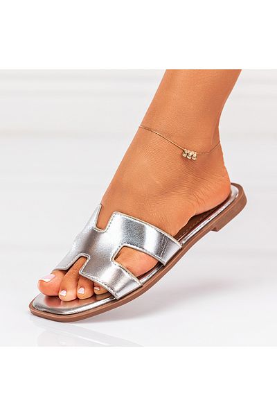 Lush Fashion Women's Slippers Made of Eco-friendly Leather