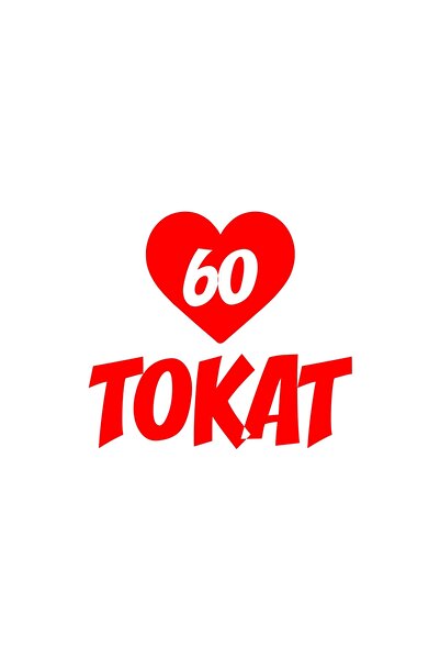 Reysa Tasarım Heart 60 Slap Car Sticker 17X17 cm Red
