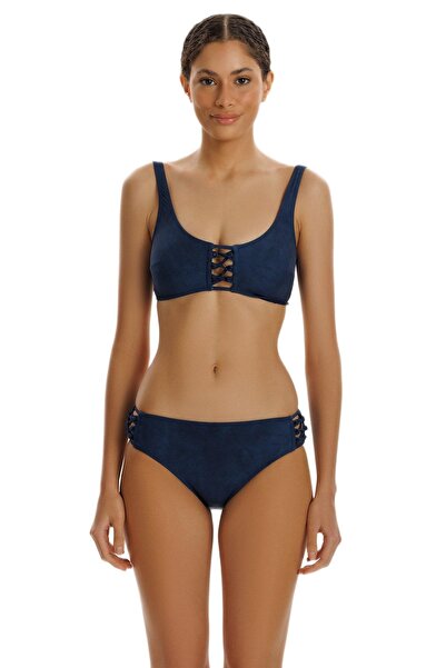 ZEKİ Zeki Iris Lacivert Bikini Takımı