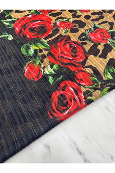 ipekkumaş فستان شيفون لامع منقوش مع تنورة وقميص شال يباع حسب قطع منتجاتنا 1 ق...