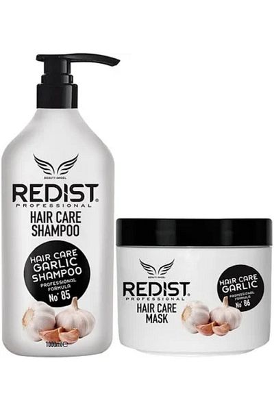 Redist Professional anti-hair loss set Garlic Extract, Redist, shampoo 1000 ml, mask 500 ml