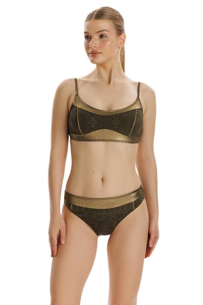 ZEKİ Zeki Luminoro Patterned Bikini Set