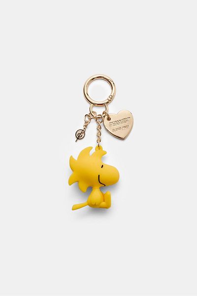 Stradivarius Snoopy charm key ring