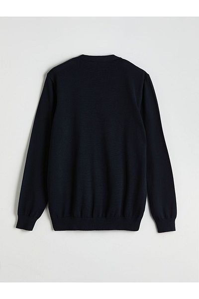 LC Waikiki LCWAIKIKI Classic Standard Fit V-Neck Men's Knitwear Cardigan