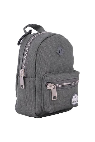Atrium Classic Mini Backpack with Metal Zipper Pouch Keychain