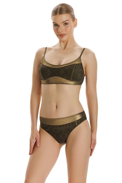 ZEKİ Zeki Luminoro Patterned Bikini Set