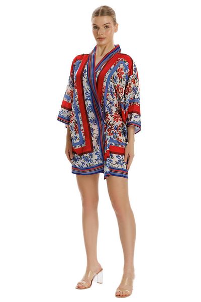ZEKİ Clever Salvia Patterned Dress