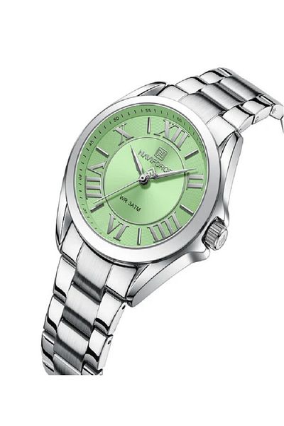 Naviforce Watch Quartz Stainless Steel Bracelet Wristwatch Waterproof