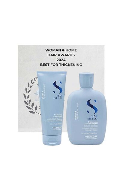 Alfaparf Milano Alfaparf Semi di Lino Șampon Densificant pentru Păr Subțire 250 ml + Balsam 200 ml