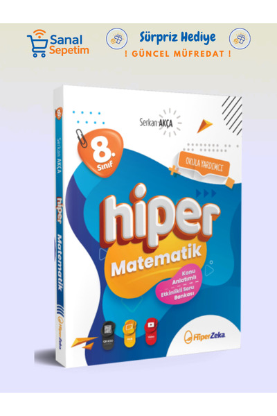 HiperZeka 8. Sınıf Matematik Konu Anlatımlı Soru Bankası