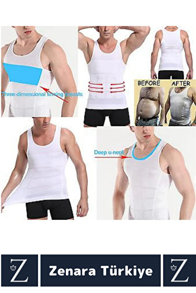 Zenara Special Production Gynecomastia Erect Posture Belly Chest Tightening Ultra Flexible Men's Athlete Corset