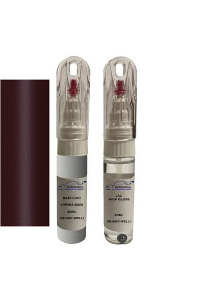 YLKRS AUTOMOTIVE Kit retus vopsea touch up Mitsubishi Diamante MIT9068 (Victoria Red)