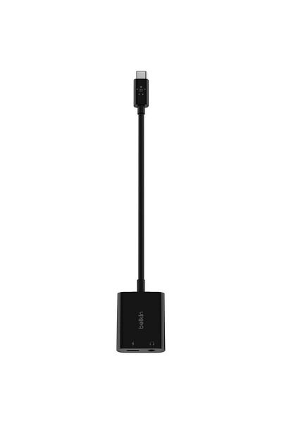 Belkin Rock Star 3.5 mm Audio + USB-C from USB-C AV Adapter