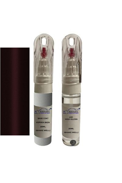 YLKRS AUTOMOTIVE Kit retus vopsea touch up Mitsubishi L200 MIT9418 (Vermelho Nelore)