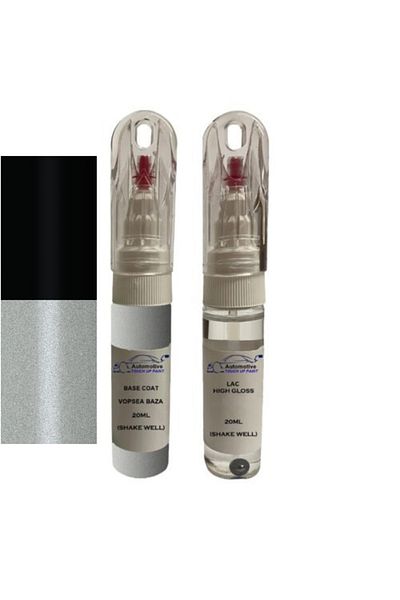 YLKRS AUTOMOTIVE Touch up paint retouch kit Mitsubishi Mirage MITX8W (Comb. of W85/X37)