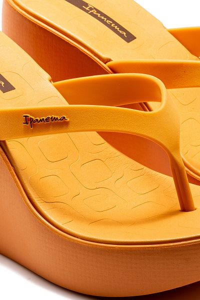 İpanema Γυναικείες σαγιονάρες High Fashion Fem Yellow 35/40