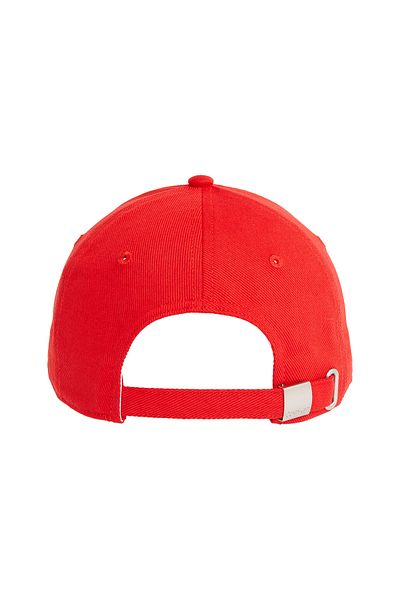 Calvin Klein Men Red Alert Mono Logo 5 Panel Cap