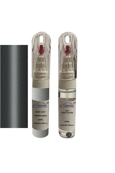YLKRS AUTOMOTIVE Kit retus vopsea touch up Mitsubishi Pajero MIT9075 (Legato Gray)