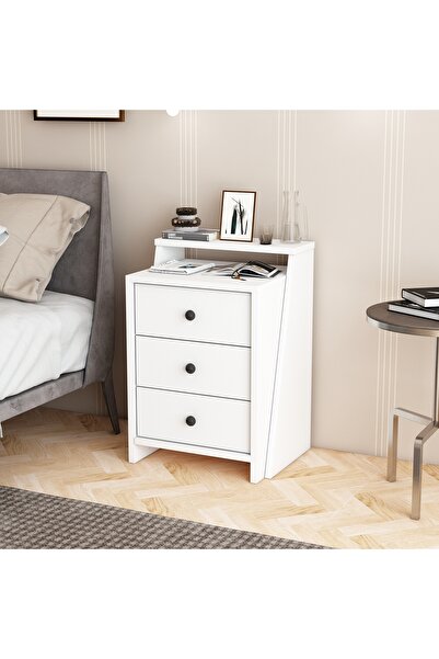 Home Mobiga Zenit 3 Çekmeceli Komodin Şifonyer