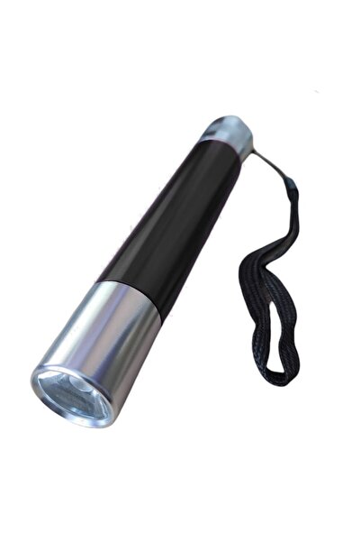 OEM LED flashlight, 3W, aluminum, black