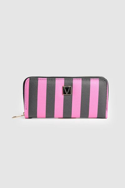 La La'Graccio Paris La'Graccio Paris Women's Vs Large Size Wallet Fuchsia Black