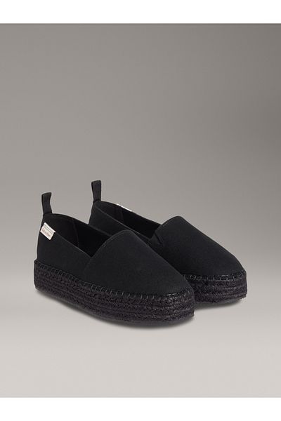 Calvin Klein Women Black Platform Espadrilles