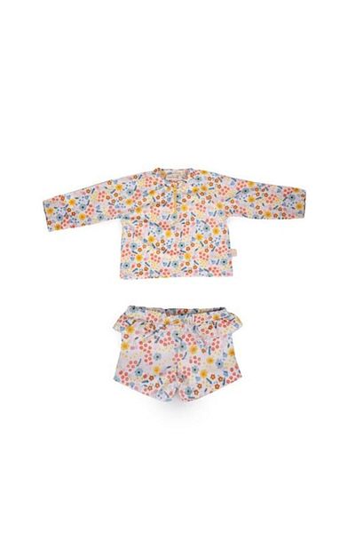 Miela Kids Uv Protection Bottom Top Baby Girl Set - Pretty Floral
