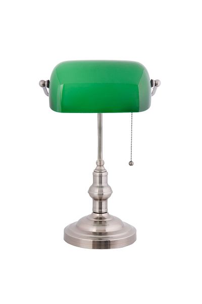 Clayre & Eef Desk Lamp Green Elegance Ø 27*40 cm, E27, 60W, Yankee Land