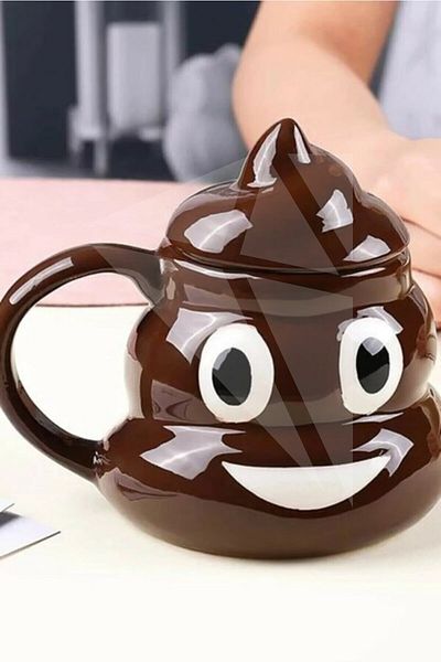 FG KONNİCHİWA Poo Kupa Design Mug