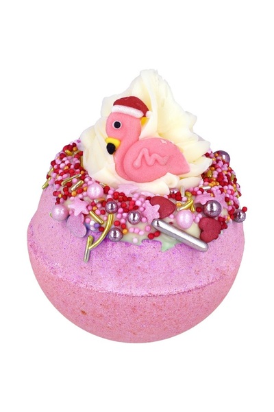 Bomb Cosmetics Bila baie Flamingle Bells Bomb Comsetics 160 g