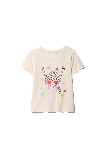 GAP Κοριτσίστικο T-Shirt 710285-03 Κίτρινο